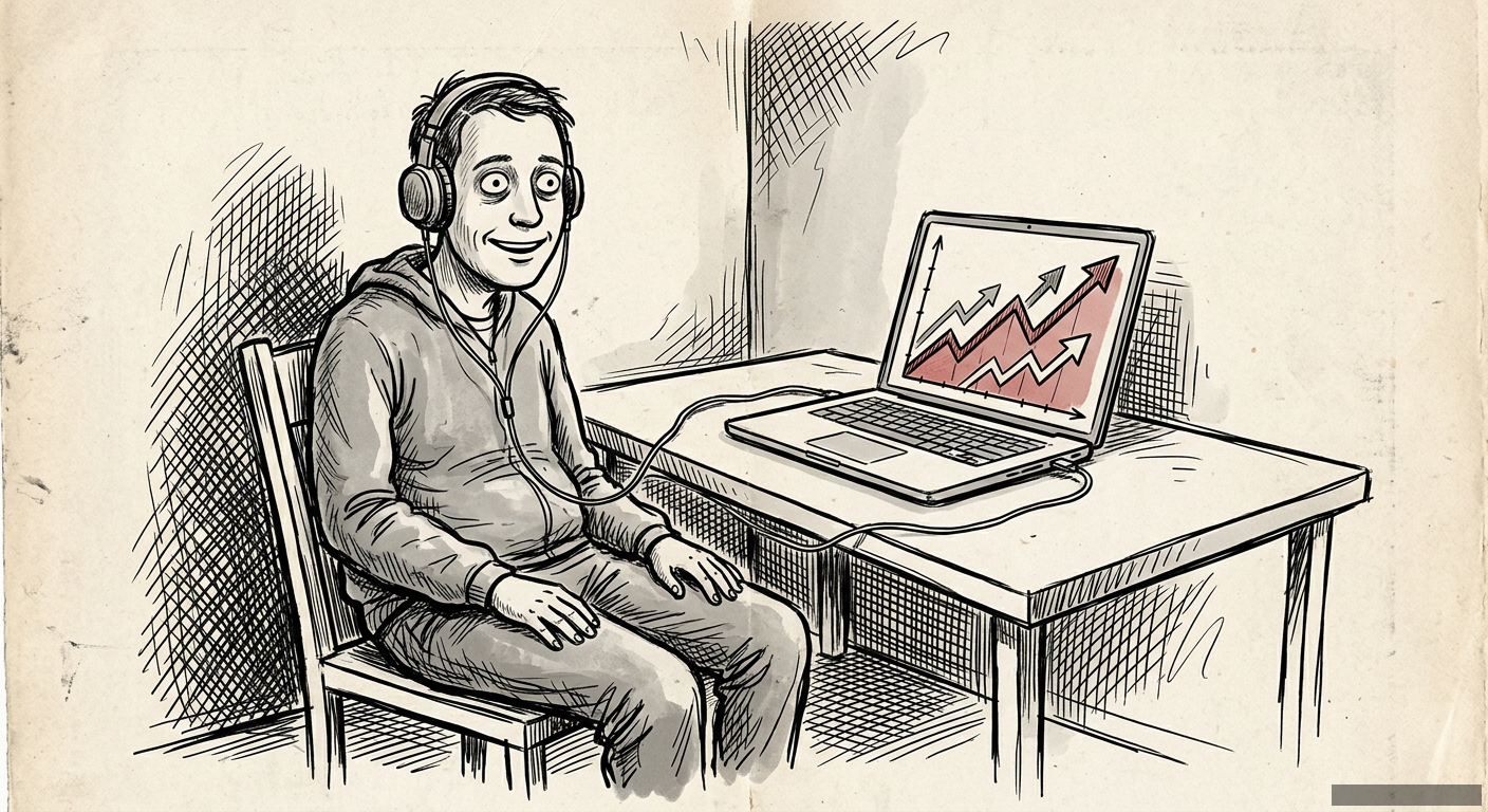 Editorial illustration for: The AI Isn't the Product. You Are.