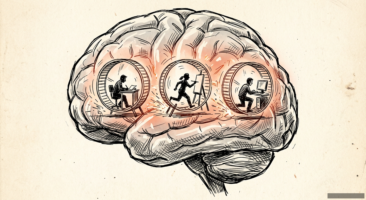 Editorial illustration for: The AI Model Isn't the Product. You Are.