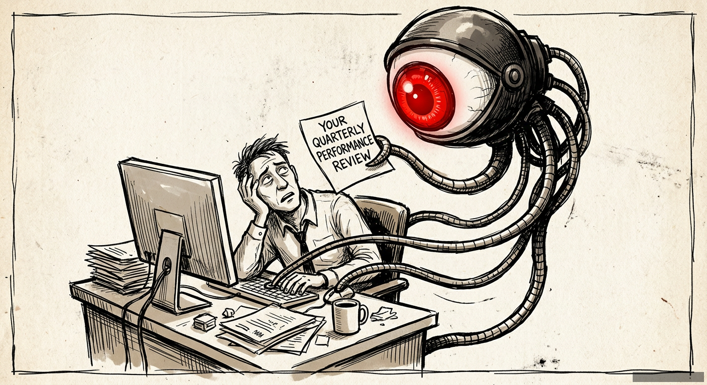 Editorial illustration for: Your AI "Assistant" Is Actually Your New Manager