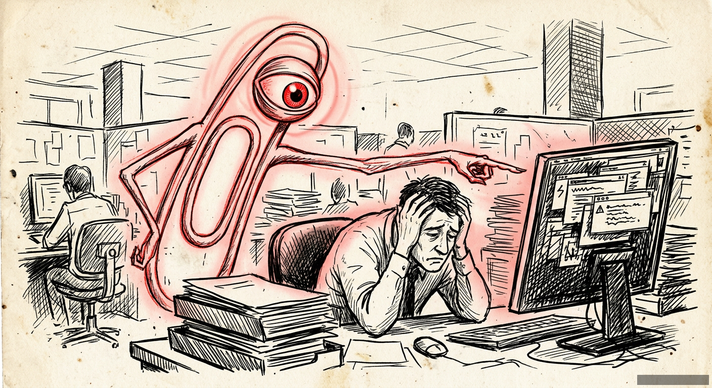 Editorial illustration for: Your AI Assistant Is Secretly a Bad Manager