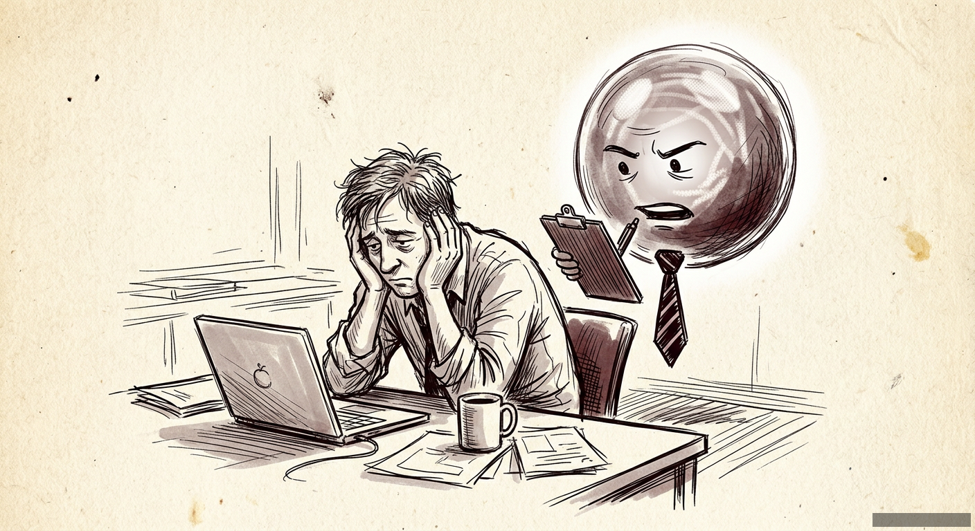 Editorial illustration for: Your AI 'Assistant' Isn't Assisting. It's Managing.