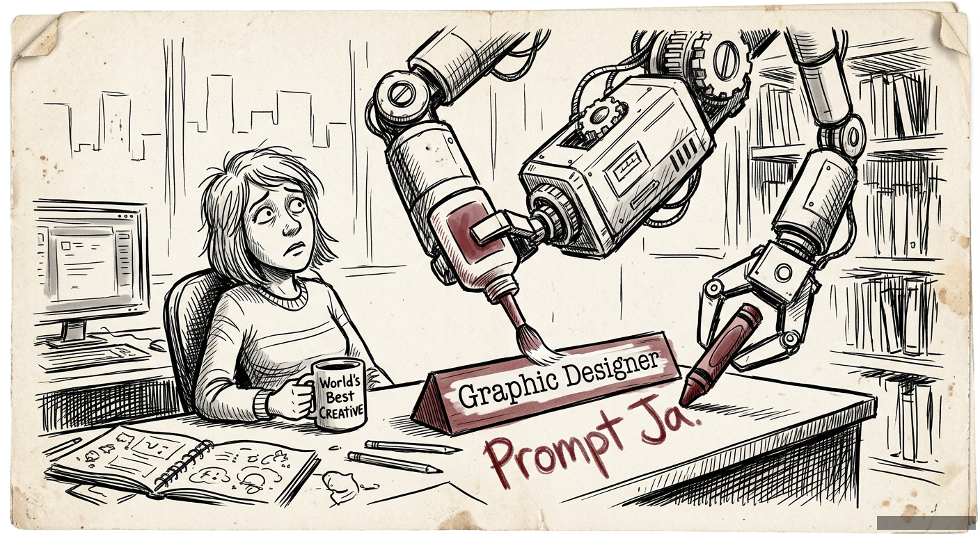 Editorial illustration for: Your Job Isn't What You Think It Is Anymore